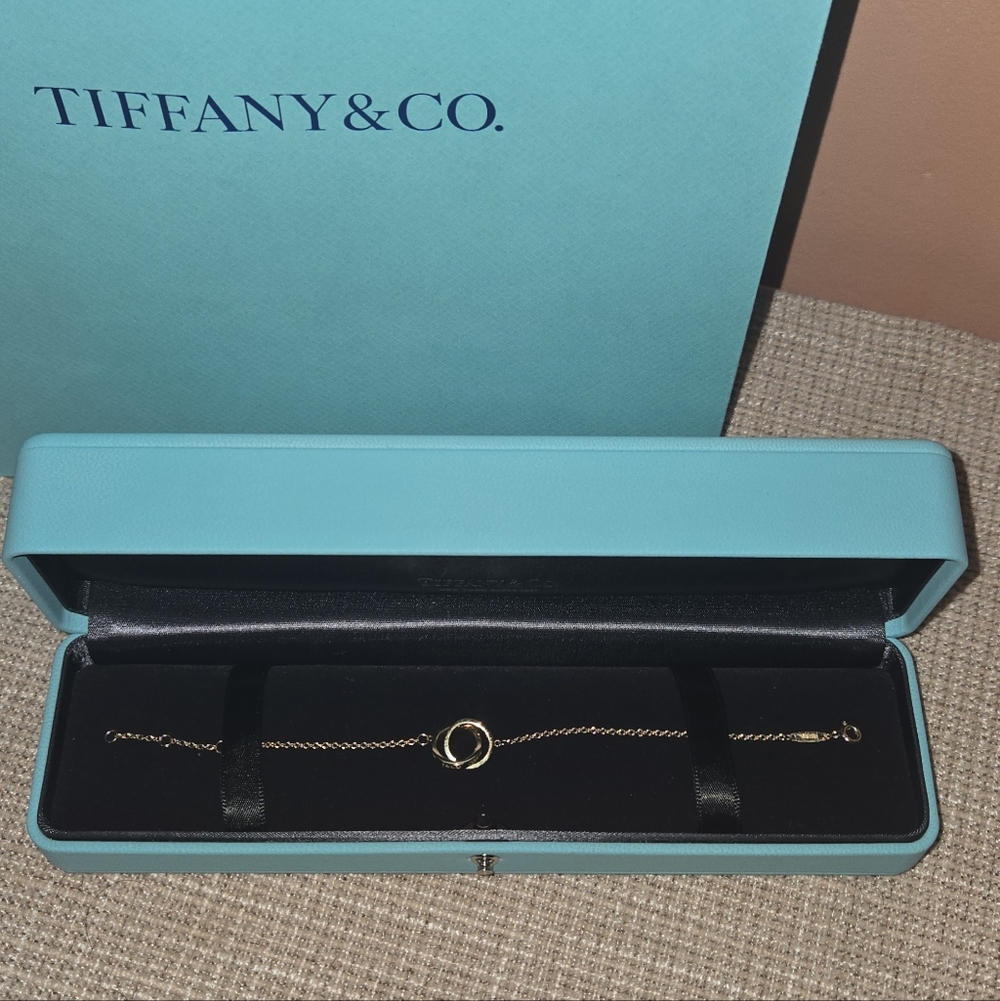 Tiffany 1837®Interlocking Circles Chain Bracelet in Yellow Gold